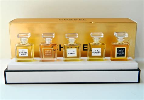 chanel 5mini bottles perfume set